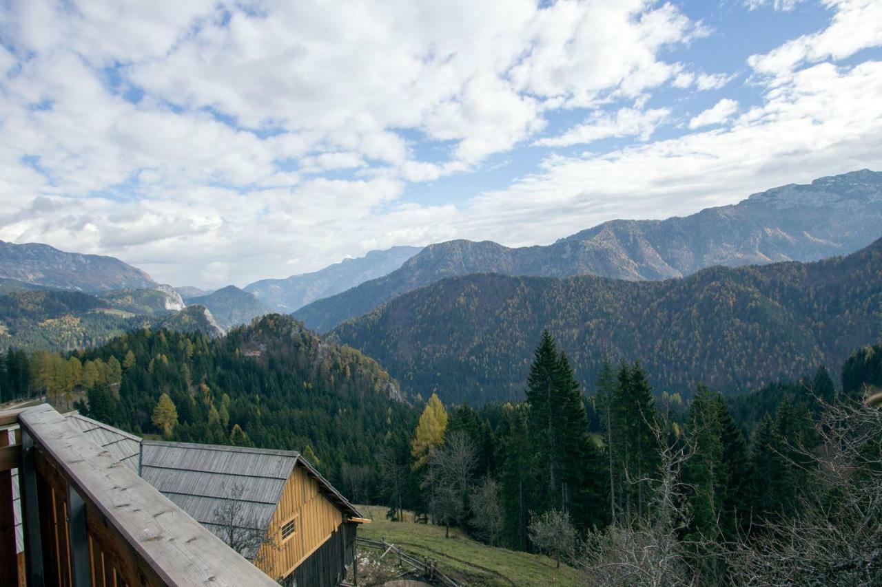 Villa Turisticna Kmetija Perk Solčava Esterno foto